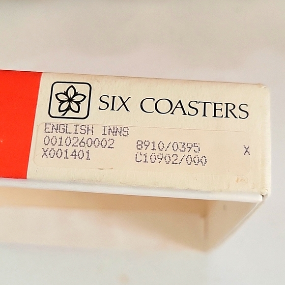 VTG. PIMPERNEL COASTERS ENGLISH INNS, SIX(6) DE LUXE COASTERS - Picture 7 of 8